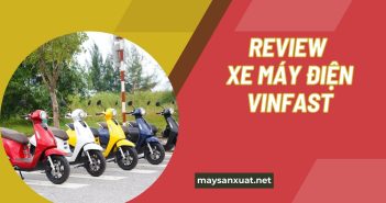 Review xe máy điện Vinfast