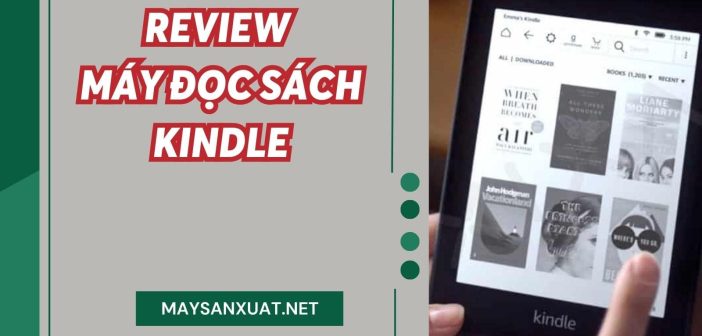 Review máy đọc sách Kindle